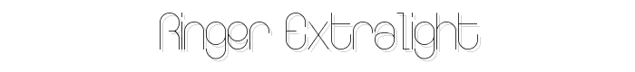 Ringer ExtraLight font